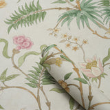 Schumacher Arasi Botanical Petal Wallpaper