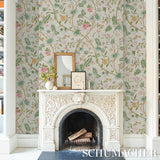 Schumacher Arasi Botanical Petal Wallpaper