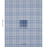 Schumacher Montana Wool Plaid Slate Fabric