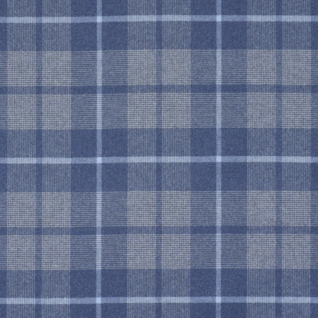 Schumacher Montana Wool Plaid Slate Fabric
