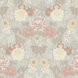 Schumacher Dahlia Garden Multi Wallpaper