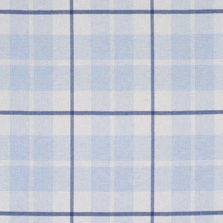Schumacher Montana Wool Plaid Arctic Fabric