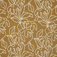 Schumacher Lola Embroidery Saffron Fabric