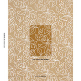 Schumacher Lola Embroidery Saffron Fabric