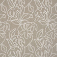 Schumacher Lola Embroidery Flax Fabric
