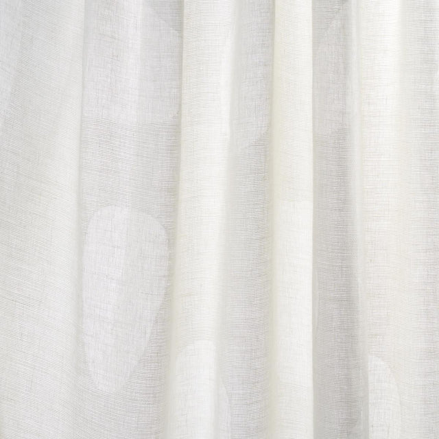 Schumacher Elaine Sheer White Fabric
