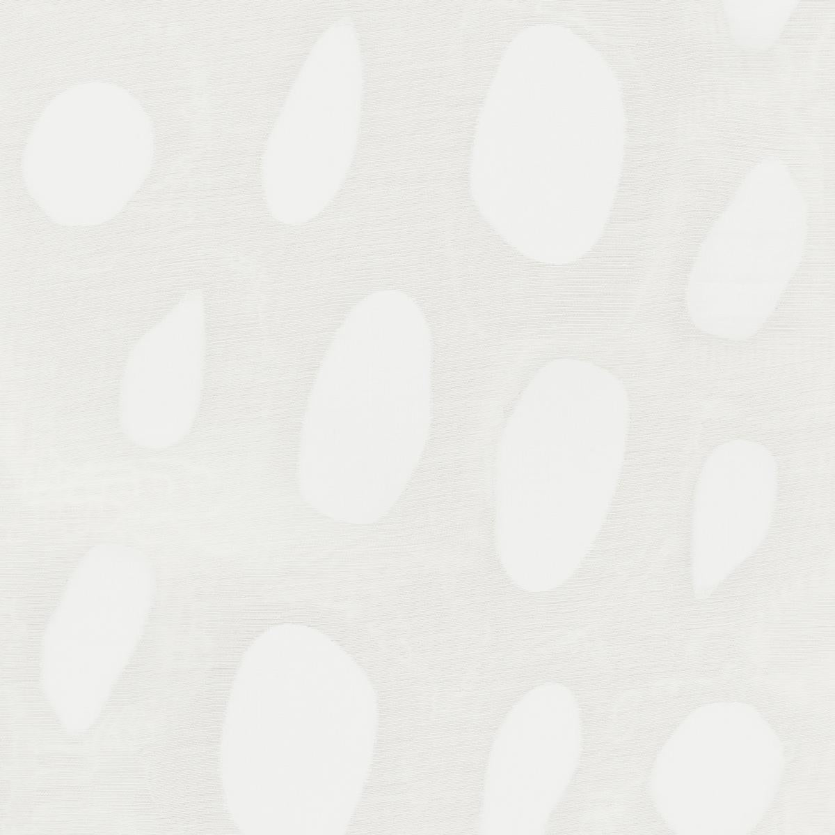 Schumacher Elaine Sheer White Fabric