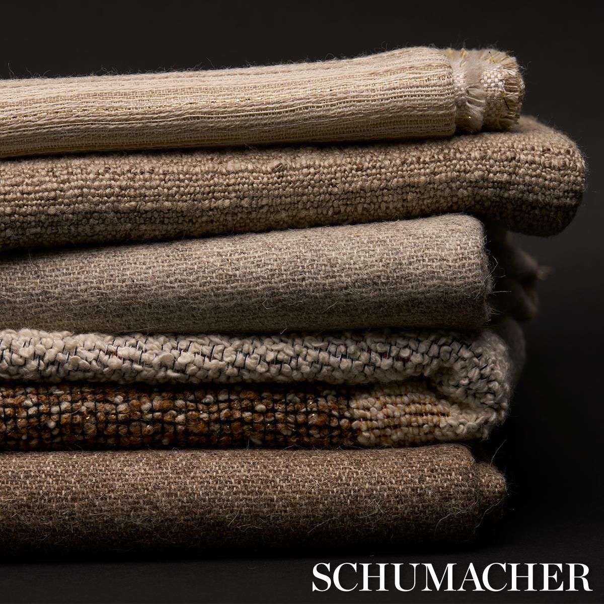 Schumacher Breuer Wenge Brown Fabric
