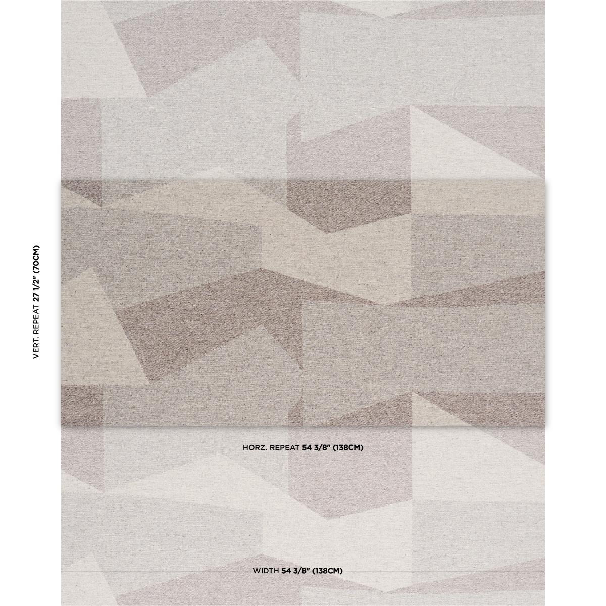 Schumacher Breuer Dove Grey Fabric