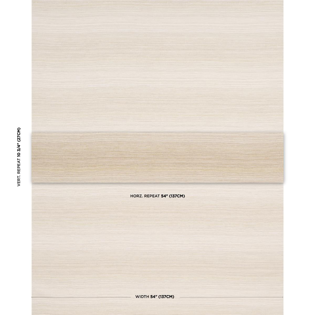 Schumacher Ines Alpaca Linen Sheer Soft Gold Fabric