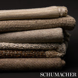 Schumacher Ines Alpaca Linen Sheer Soft Gold Fabric