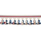 Schumacher Rouge & Navy Ali Tassel