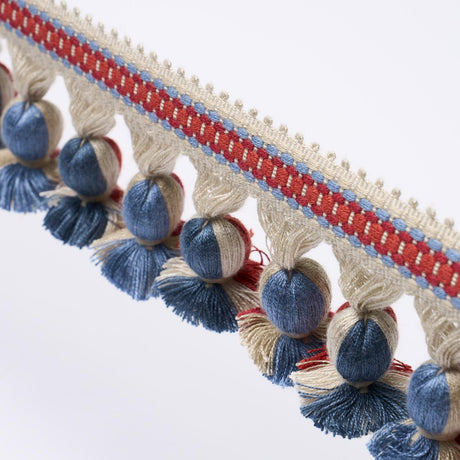 Schumacher Rouge & Navy Ali Tassel