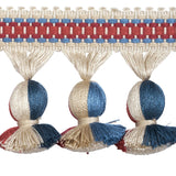 Schumacher Rouge & Navy Ali Tassel
