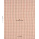 Schumacher Boyd Check Spice Fabric