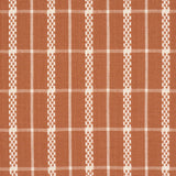 Schumacher Boyd Check Spice Fabric