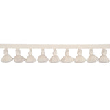 Schumacher Ivory Cotton Tassel Fringe