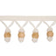 Schumacher Ivory Wooden Ball Fringe
