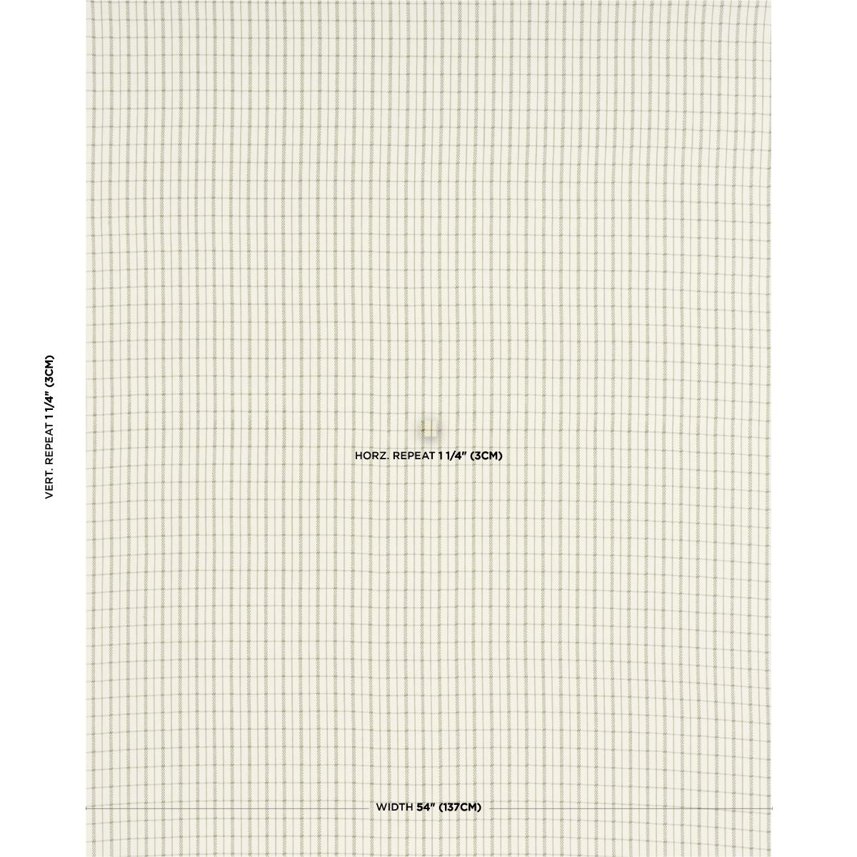 Schumacher Boyd Check Moss Fabric