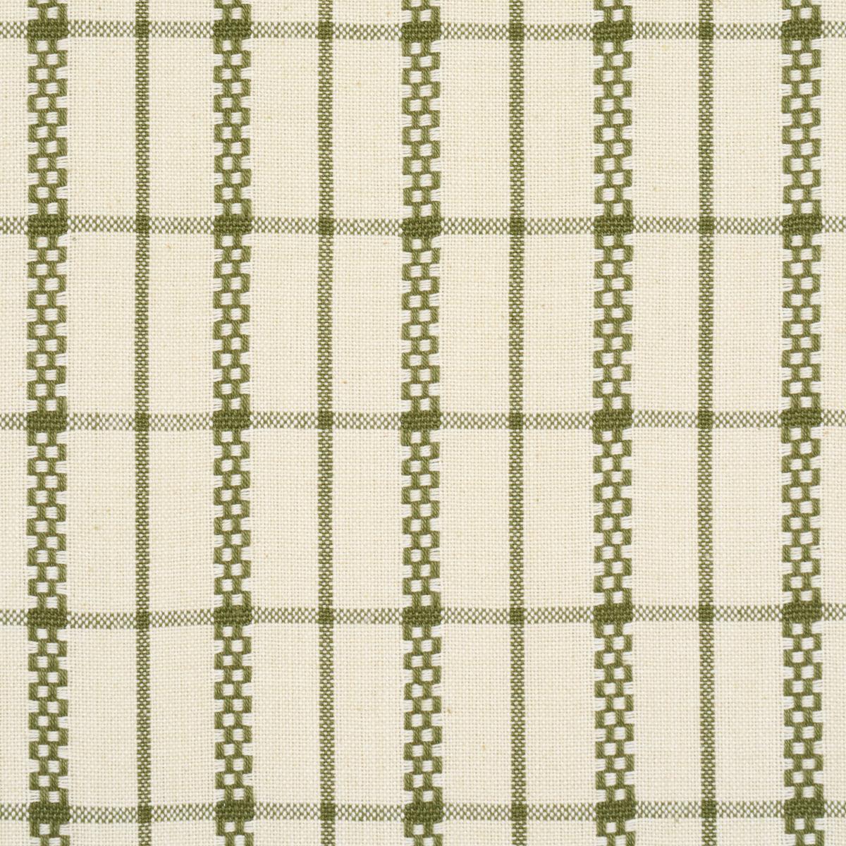 Schumacher Boyd Check Moss Fabric
