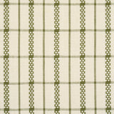 Schumacher Boyd Check Moss Fabric