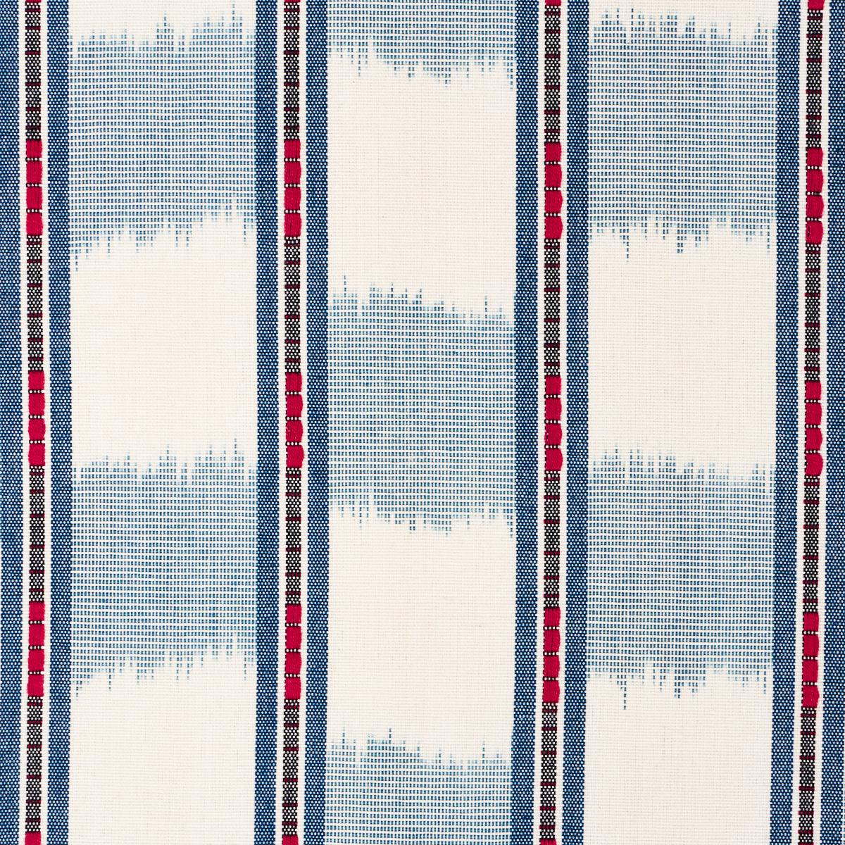 Schumacher Faye Ikat Chambray Fabric