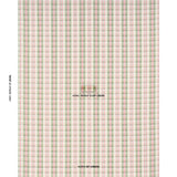 Schumacher Fonda Hand Woven Plaid Petal & Leaf Fabric