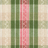 Schumacher Fonda Hand Woven Plaid Petal & Leaf Fabric