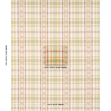 Schumacher Hutton Hand Woven Check Ochre Fabric