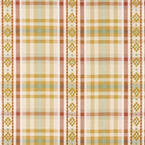 Schumacher Hutton Hand Woven Check Ochre Fabric