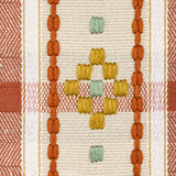 Schumacher Hutton Hand Woven Check Ochre Fabric