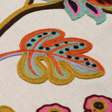 Schumacher Loulou Embroidery Jewel Fabric