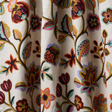 Schumacher Loulou Embroidery Jewel Fabric