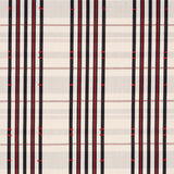 Schumacher Remmy Hand Woven Stripe Noir Fabric