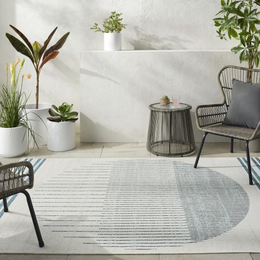 Surya Alfresco ALF-9692 7'3" Round Rug