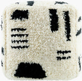 Surya Aksel ASPF-002 18"H x 18"W x 18"D Pouf
