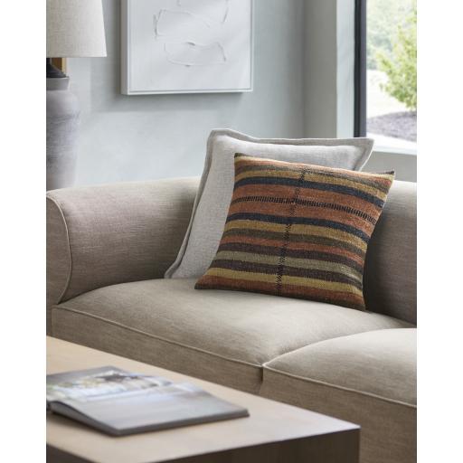Surya Blanche BAC-002 18"H x 18"W Pillow Cover