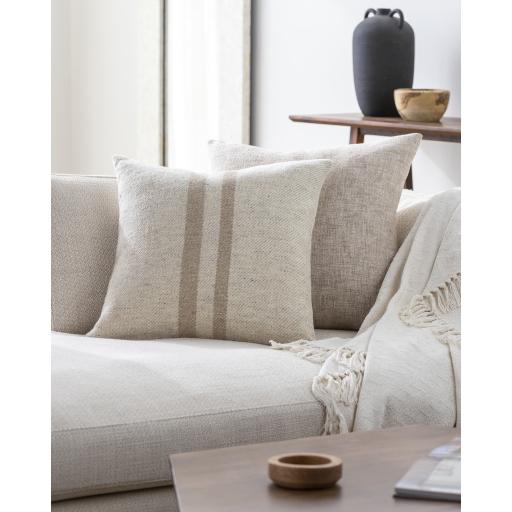 Surya Brett BOBT-002 22"H x 22"W Pillow Kit