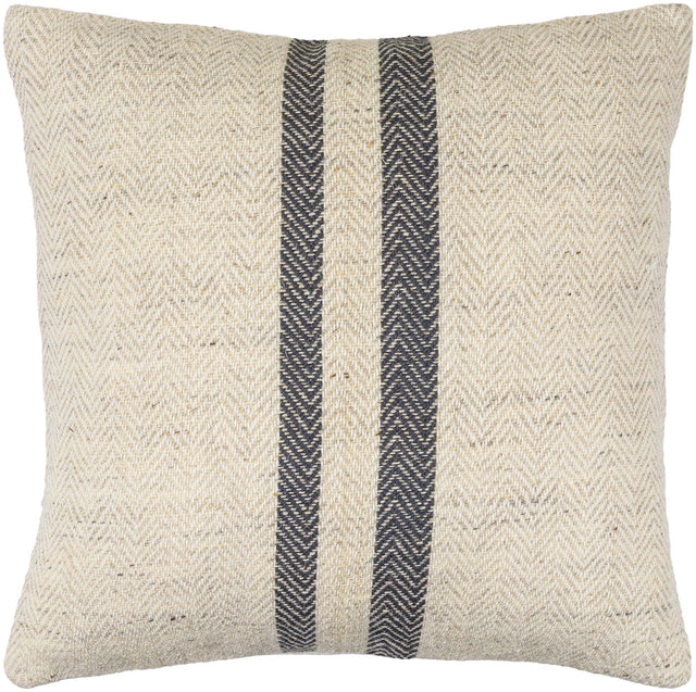 Surya Brett BOBT-003 22"H x 22"W Pillow Cover