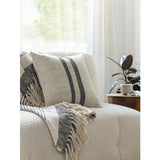 Surya Brett BOBT-003 22"H x 22"W Pillow Cover