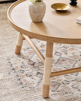 Livabliss Esmarca BOES-002 17"H x 36"W x 36"D Accent Table