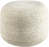 Surya Budapest BPPF-002 14"H x 18"W x 18"D Pouf