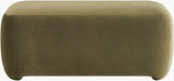 Surya Brynn BRYN-002 19"H x 43"W x 20"D Bench/Ottoman/Stool