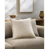 Surya Bowen BWN-001 20"H x 20"W Pillow Kit