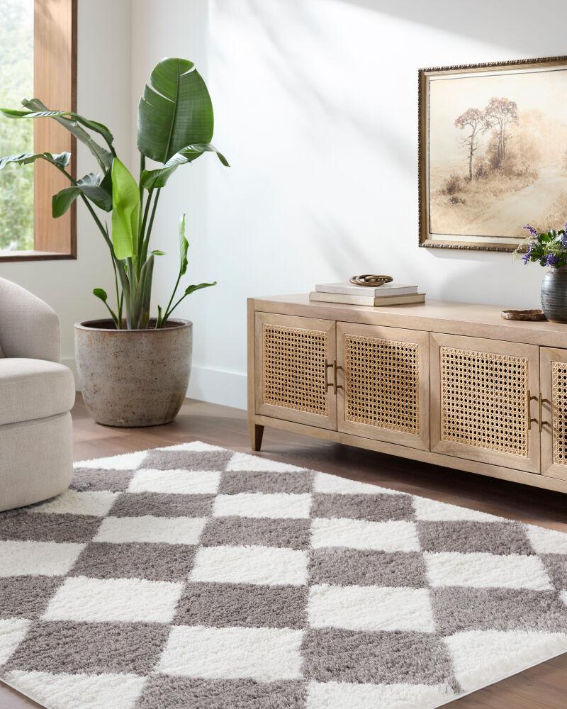 Livabliss Cloudy Shag CDG-2339 5'3" x 7' Machine Woven Rug