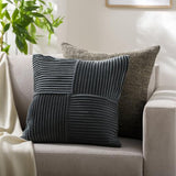 Surya Conrad CRN-004 22"H x 22"W Pillow Cover