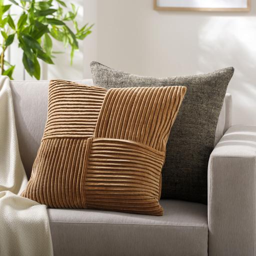 Surya Conrad CRN-010 18"H x 18"W Pillow Cover