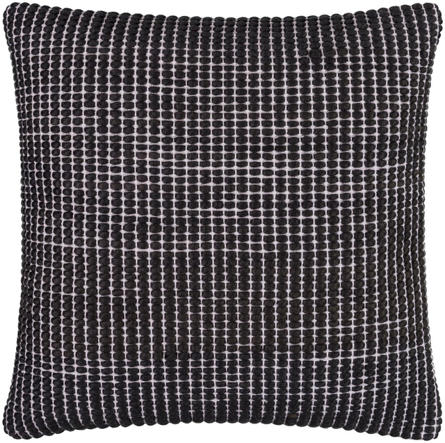 Surya Chunky Grid CUG-001 20"H x 20"W Pillow Cover