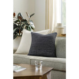 Surya Chunky Grid CUG-001 22"H x 22"W Pillow Cover