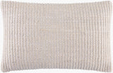 Livabliss Chunky Grid CUG-003 13"L x 20"W Pillow Cover